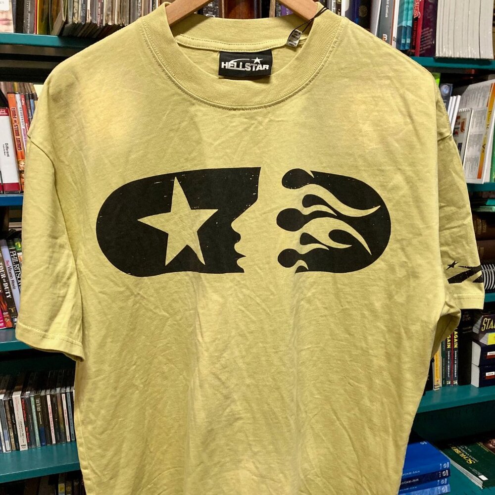 HELLSTAR - Hellstar Sports, Vintage Wash Yellow, Lg, NWT